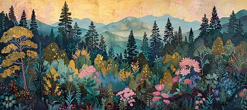 Forest landscape | Dreamland Hues