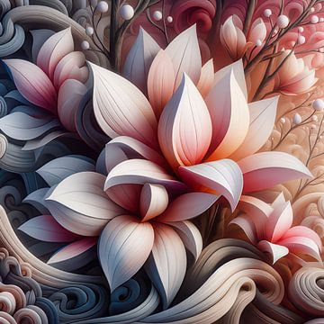 Magnolias by Kay Weber