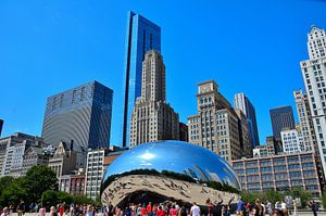 Le haricot à Chicago sur Karel Frielink