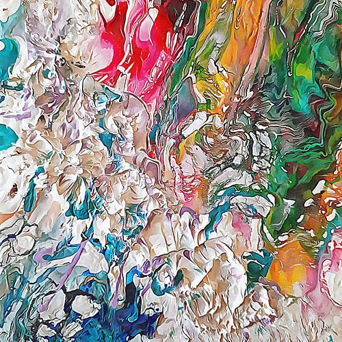 Ver boven de bergtoppen