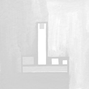 EH PAINTING ART 1993 #0725 Middle Finger Soft-Black