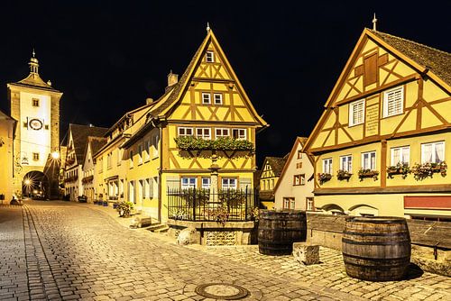 Plönlein - Wahrzeichen in Rothenburg ob der Tauber von Frank Herrmann