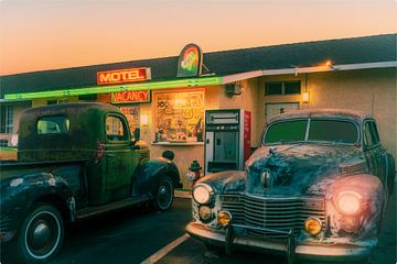 Route 66 hotel in Barstow van Humphry Jacobs