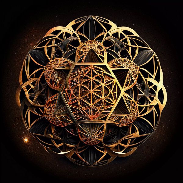 Nexus doré par Vythryd Arts
