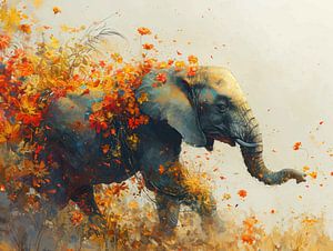 Herbstsinfonie - Der Elefant im Herzen der Natur