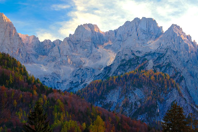 The mountains of Kranjska Gora by Truus Nijland