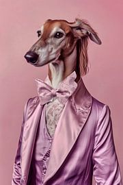 Borzoi by Poster Art Shop