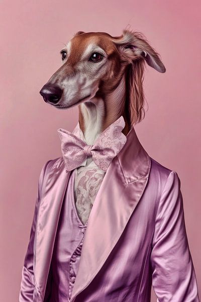 Borzoi von Poster Art Shop