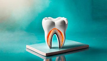 Zahn mit Schutz von Mustafa Kurnaz