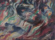 Umberto Boccioni~Der Geisteszustand, auf Wiedersehen. von finemasterpiece Miniaturansicht