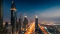 Dubai Skyline I van Dennis Wierenga thumbnail