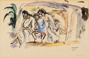 Jules Pascin, Siesta, 1915