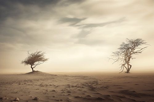 Soft Contours, Strong Solitude: Minimalist Dunes