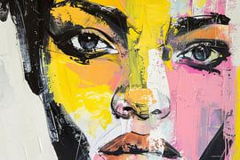 Portrait of a woman by Poster Art Shop