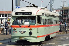 San Fransisco tram, California by Nancy Robinson