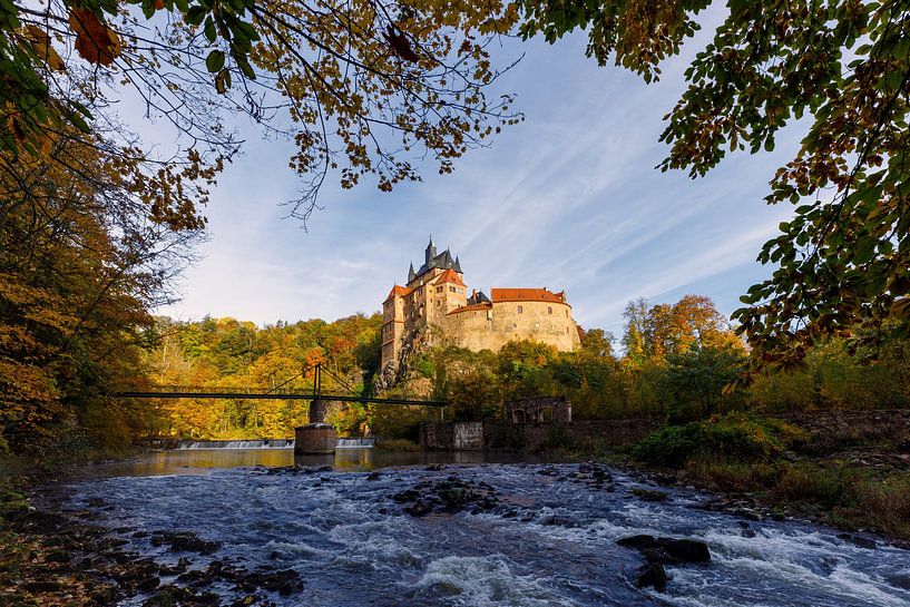 Burg Kriebstein in Sachsen von Roland Brack