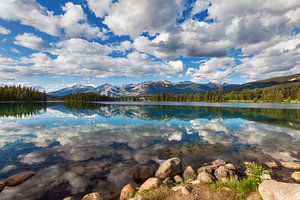 Beauvert Lake, Jasper NP von Bart van Dinten