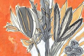 Moderne botanische Studie von Lori Ann Folz