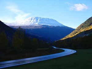De weg naar Gaustatoppen