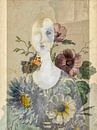 The girl with the flowers von Gabi Hampe Miniaturansicht