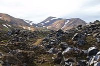 Die Rhyolithberge und Lavafelder von Landmannalaugar