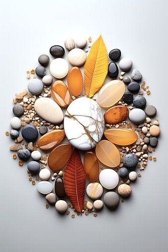 Marmeren Ovaal van Natuurlijke Pracht