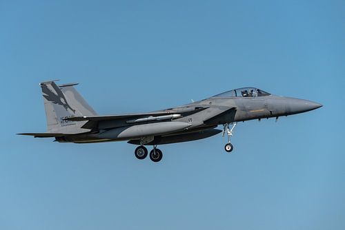 California Air National Guard F-15C Eagle.