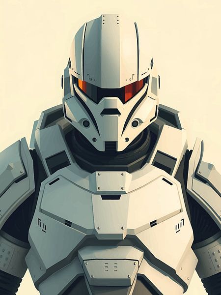 Heavy Armored Fighter by Bovi Okta
