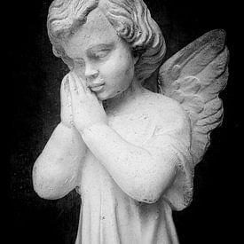 Engel  schwarz weiß von Jaco Verheul