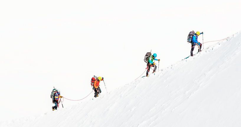 L'ascension du Mont-Blanc par Gerard Goseling