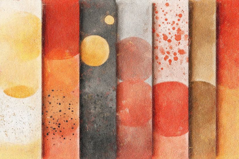 Bandes d'automne avec cercles par Whale & Sons