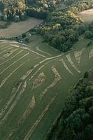 Prachtig groen landschap | Luchtfoto van Zuid-Limburg, Nederland. Landschap en natuurfotografie