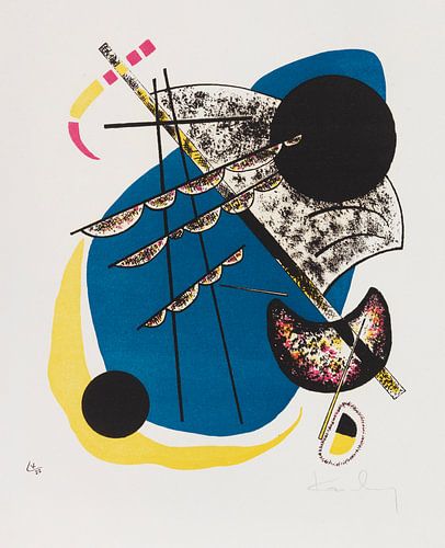 kleine werelden, Kleine Welten II, WASSILY KANDINSKY, 1922