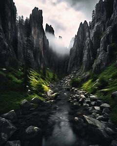 Wandern in den Bergen