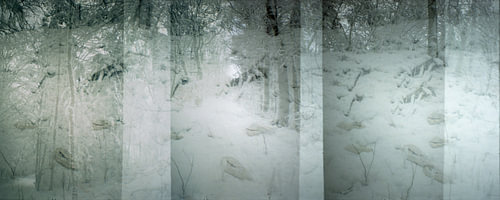 Cocooning – Winter Silence – Artistic multiple exposure