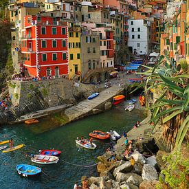 Riomaggiore Cinque Terre Italien von Jasper van de Gein Photography