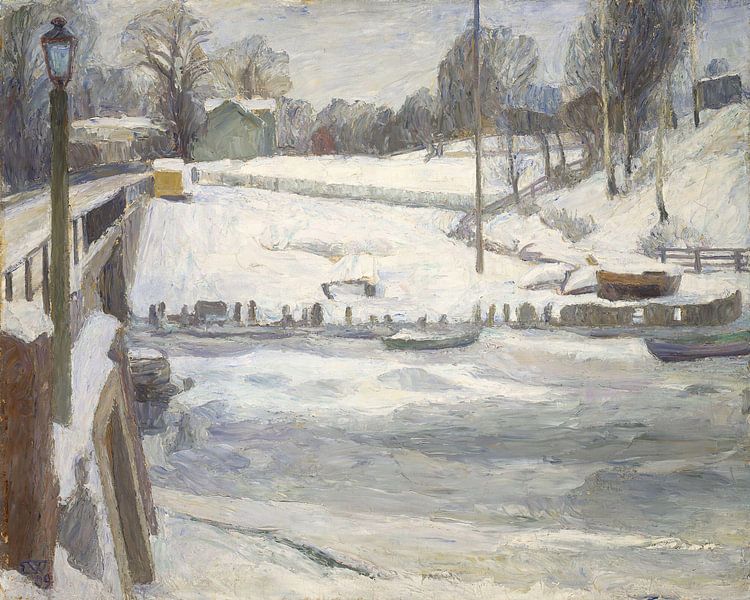 From Lysaker, Erik Werenskiold by Masterful Masters