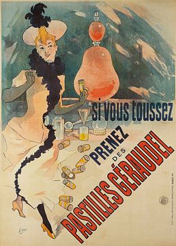 Jules Chéret - Prenez Des Pastilles Geraudel (1891) by Peter Balan