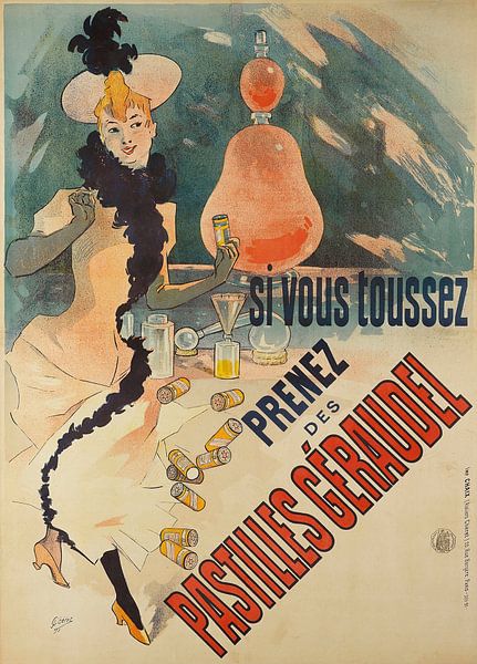 Jules Chéret – Prenez Des Pastilles Geraudel (1891) von Peter Balan