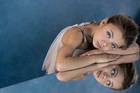 Girl on Mirror – Fine Art Portrait Photography
