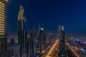 Dubai @ Level43  von Michael van der Burg