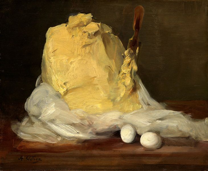 La Motte de beurre, Antoine Vollon par Liszt Collection