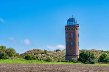 Uitzicht op de vuurtorens bij Kaap Arkona van Andreas Völkel