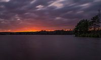 Coucher de soleil à Mechelse Heide
