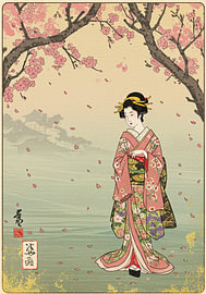 Eleganz in der Sakura-Brise