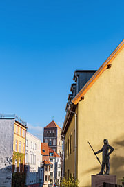 Historische Gebäude in der Straße Beginenberg in der Hansestad von Rico Ködder