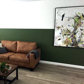 Klantfoto: Aerius (gezien bij vtwonen) van Jesper Krijgsman, op canvas