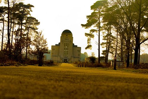 Radio Kootwijk in the late afternoon sun