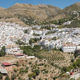 Panorama (3:1) of Cómpeta, Spain by René Weijers
