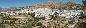 Panorama (3:1) de Cómpeta, Espagne